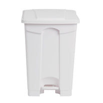 Poubelle De Cuisine À Pédale Jantex Blanche 45L - GelatoPro.fr