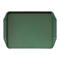 Plateau Rectangulaire Avec Poignées En Polypropylène Fast Food Cambro Vert 43 Cm - GelatoPro.fr