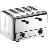 Grille-Pain Traiteur 4 Tranches Inox Dualit 49900 - GelatoPro.fr