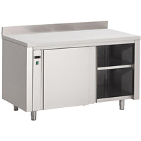 Armoire Chauffante Inox Avec Dosseret Gastro M 850X1400X700Mm - GelatoPro.fr