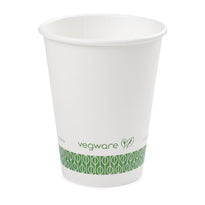 Gobelets Boissons Chaudes Compostables Vegware Blancs 34 Cl (X1000) - GelatoPro.fr