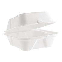 Boîtes À Hamburger Compostables En Bagasse Vegware 15,2 Cm (X500) - GelatoPro.fr