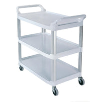 Chariot Utilitaire Rubbermaid X-Tra Blanc - GelatoPro.fr