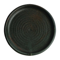 Assiettes Plates Vert Bronze Olympia Canvas 18 Cm - GelatoPro.fr