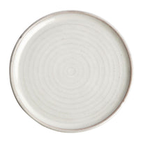 Assiettes Plates Blanc Murano Olympia Canvas 26,5 Cm - GelatoPro.fr