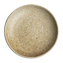 Assiettes Creuses Calottes Beige Moucheté Olympia Canvas 23 Cm - GelatoPro.fr