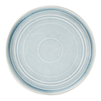 Assiette Plate Bleu Cristallin Olympia Cavolo 27 Cm - GelatoPro.fr