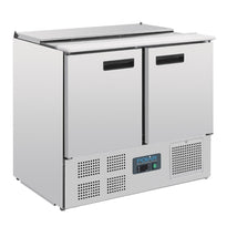 Comptoir À Salade Réfrigéré 240L Polar Série G - GelatoPro.fr