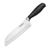 Couteau Santoku Vogue Soft Grip 180Mm - GelatoPro.fr