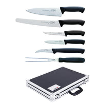 Ensemble 6 Couteaux Et Mallette Magnétique Dick - GelatoPro.fr