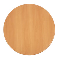 Plateau De Table Rond Bolero Effet Hêtre 600Mm - GelatoPro.fr