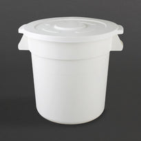 Conteneur Rond Blanc Vogue 76L - GelatoPro.fr