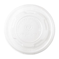 Couvercles Plats Compostables Vegware 230 Ml (X1000) - GelatoPro.fr