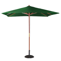 Parasol Carré Bolero 2,5M Vert - GelatoPro.fr