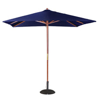 Parasol Carré Bolero 2,5M Bleu Marine - GelatoPro.fr