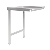 Table De Sortie Gauche Pour Lave-Vaisselle À Capot Vogue 600Mm - GelatoPro.fr