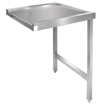 Table De Sortie Droite Pour Lave-Vaisselle À Capot Vogue 1100Mm - GelatoPro.fr