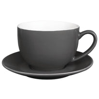 Tasse Cappuccino Olympia Grise 340Ml - GelatoPro.fr