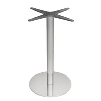 Pied De Table Rond En Acier Inoxydable Bolero - GelatoPro.fr