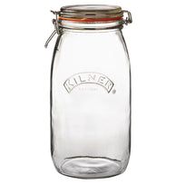 Bocal À Conserves Avec Clip Kilner 3L - GelatoPro.fr