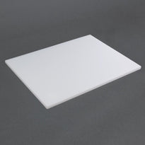 Planche À Découper Ldpe Hygiplas Blanche - GelatoPro.fr