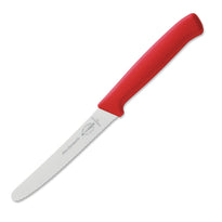 Couteau Universel Denté Dick Pro Dynamic Rouge 110Mm - GelatoPro.fr