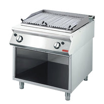 Grillade Pierre De Lave Gaz Gastro M 70/80 Grl - GelatoPro.fr