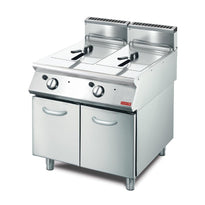 Friteuse Gaz 2X 13L Gastro M 70/80Frgs13 - GelatoPro.fr