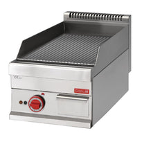 Plancha Électrique Gastro M 650 Avec Plaque Rainurée 65/40Ftre - GelatoPro.fr
