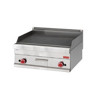 Plancha Gaz Gastro M 650 Avec Plaque Lisse 65/70Ftg - GelatoPro.fr