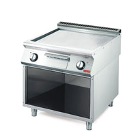 Plancha Électrique Gastro M 700 Avec Plaque Lisse Chromée Gm70/80Ftes-Cr - GelatoPro.fr