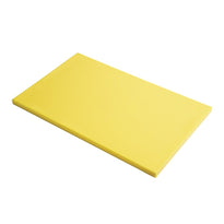 Planche À Découper Gn1/2 En Polyéthylène Haute Densité Gastro M Jaune - GelatoPro.fr