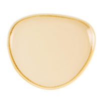 Assiettes Triangulaires Olympia Kiln 165Mm Sable - GelatoPro.fr