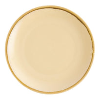 Assiette Plate Ronde Couleur Sable Olympia Kiln 280Mm - GelatoPro.fr
