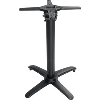 Pied De Table Basculant En Aluminium Noir Bolero - GelatoPro.fr