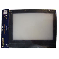 Inserts Supplémentaires Securit Noirs A4 - GelatoPro.fr