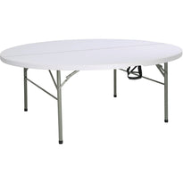 Table Ronde Pliante Par Le Centre Bolero 1,8M - GelatoPro.fr