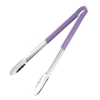 Pince De Service Code Couleur Vogue 405Mm Violette - GelatoPro.fr