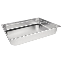 Bac Gastronorme Inox Gn 2/1 100Mm Vogue - GelatoPro.fr