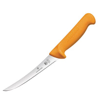 Couteau À Désosser Incurvé À Lame Rigide Swibo 160Mm - GelatoPro.fr