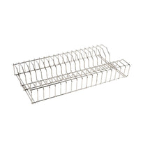 Support Pour Assiettes En Acier Inoxydable Vogue 60Cm - GelatoPro.fr
