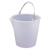Seau En Plastique Très Résistant Jantex Blanc 12L - GelatoPro.fr