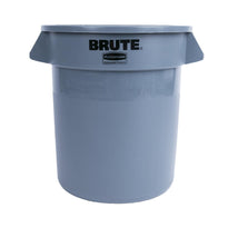 Collecteur Rubbermaid Brute Gris 37,9L - GelatoPro.fr