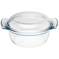 Cocotte Ronde En Verre Pyrex 1,5L - GelatoPro.fr