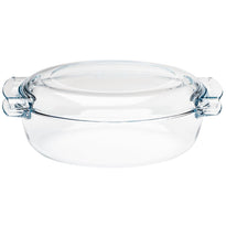 Faitout Ovale En Verre Pyrex 4,5L - GelatoPro.fr