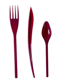Ménagère Élégance Aubergine - Carton De 720 Unités - GelatoPro.fr