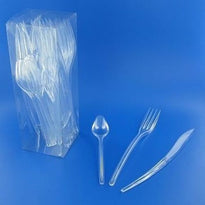 Ménagère Élégance Cristal - Carton De 720 Unités - GelatoPro.fr