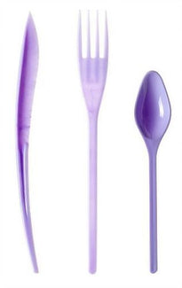 Ménagère Élégance Lilas - Carton De 720 Unités - GelatoPro.fr