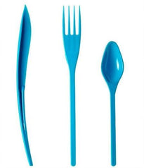Ménagère Élégance Turquoise - Carton De 720 Unités - GelatoPro.fr