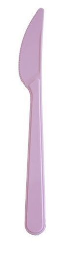 Couteau Fiesta Rose Pastel En Ps 17.8 Cm - Carton De 600 Unités - GelatoPro.fr